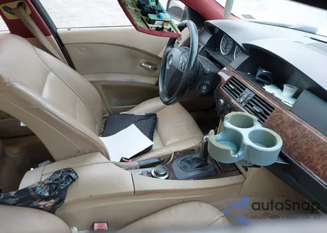 2004 BMW 530I from USA, damaged, VIN WBANA735X4B808642